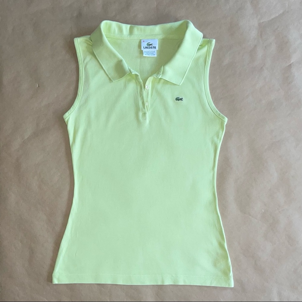 LACOSTE Women’s Sleeveless Polo